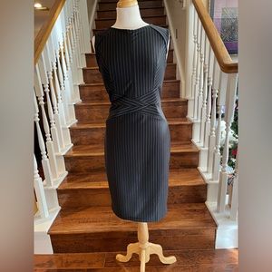 Black striped dress size XL